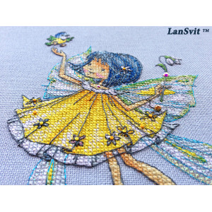 Cross Stitch Kit “In a Spring Mood” LanSvit D-049