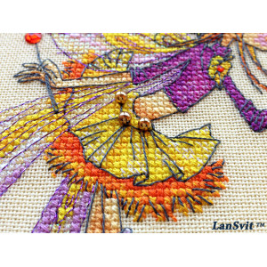 Cross Stitch Kit “In an Autumn Mood” LanSvit D-051