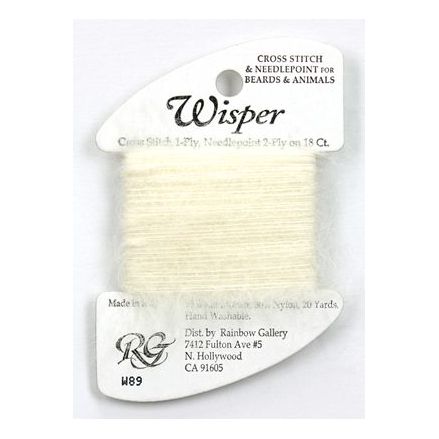Wisper Ecru, Rainbow Gallery W89
