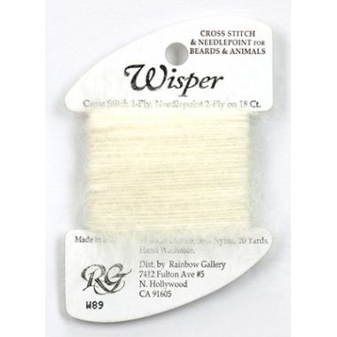 Wisper Ecru, Rainbow Gallery W89