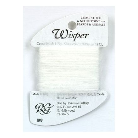 Wisper White, Rainbow Gallery W88