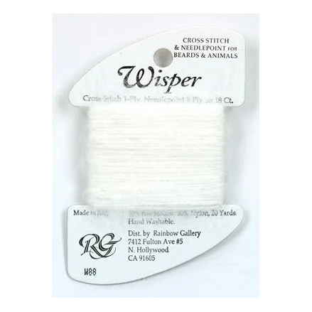 Wisper White, Rainbow Gallery W88