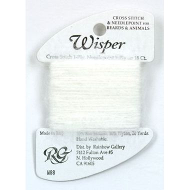 Wisper White, Rainbow Gallery W88