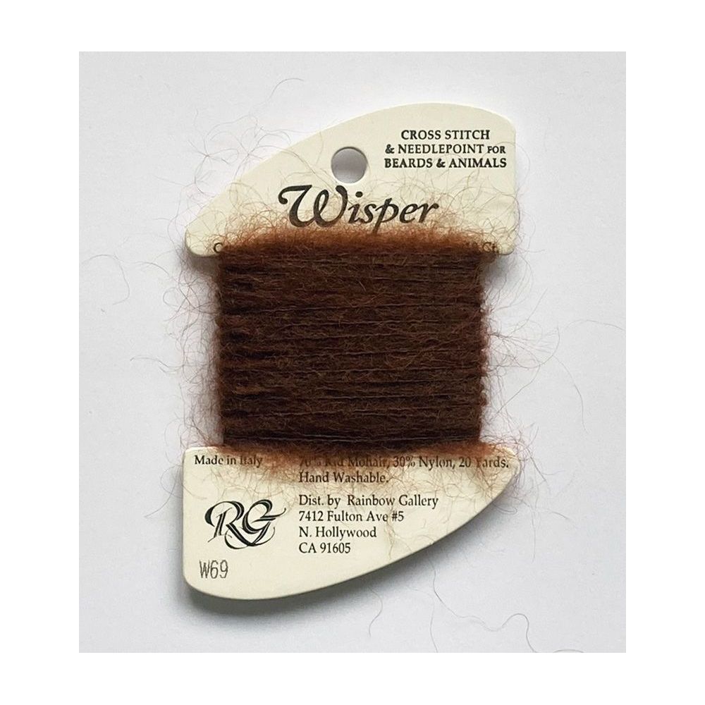 Wisper Mahogany, Rainbow Gallery W69