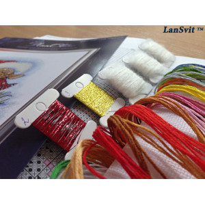 Cross Stitch Kit “The Christmas Lamb” LanSvit D-052