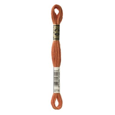 DMC 3776 Six-Strand Floss – Light Mahogany