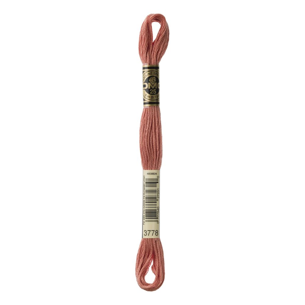 DMC 3778 Six-Strand Floss – Light Terra Cotta DMC 3778 Six-Strand Floss – Light Terra Cotta