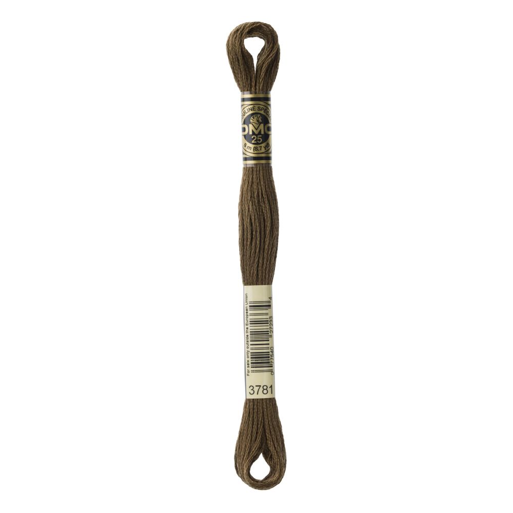 DMC 3781 Six-Strand Floss – Dark Mocha Brown DMC 3781 Six-Strand Floss – Dark Mocha Brown