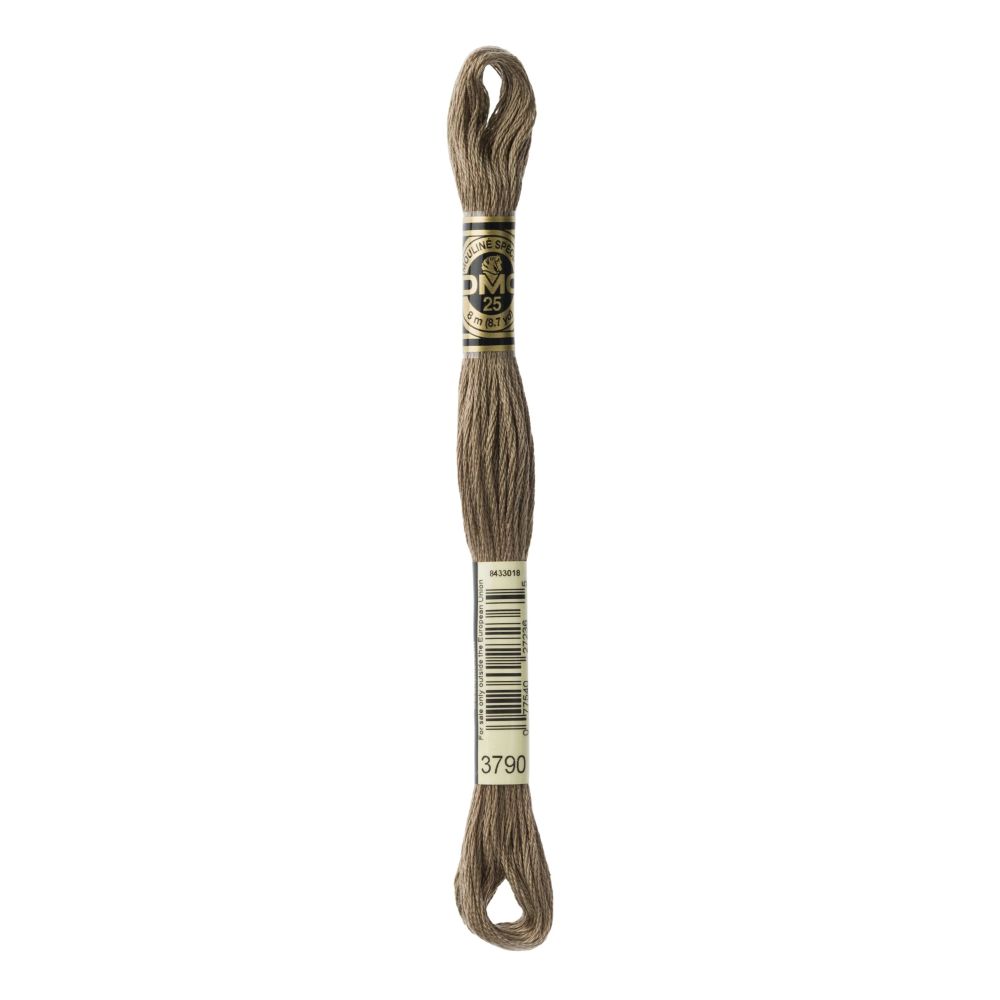 DMC 3790 Six-Strand Floss – Ultra Dark Beige Grey