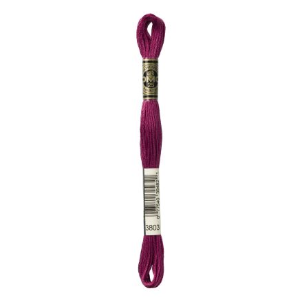 DMC 3803 Six-Strand Floss – Medium Dark Mauve