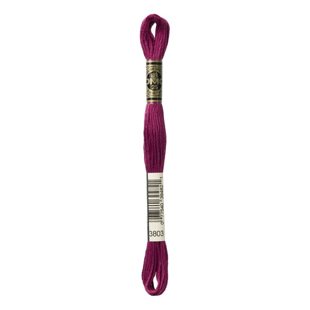 DMC 3803 Six-Strand Floss – Medium Dark Mauve DMC 3803 Six-Strand Floss – Medium Dark Mauve