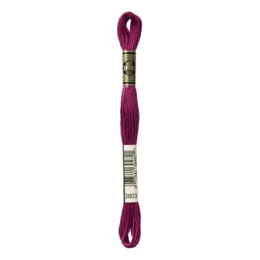 DMC 3803 Six-Strand Floss – Medium Dark Mauve