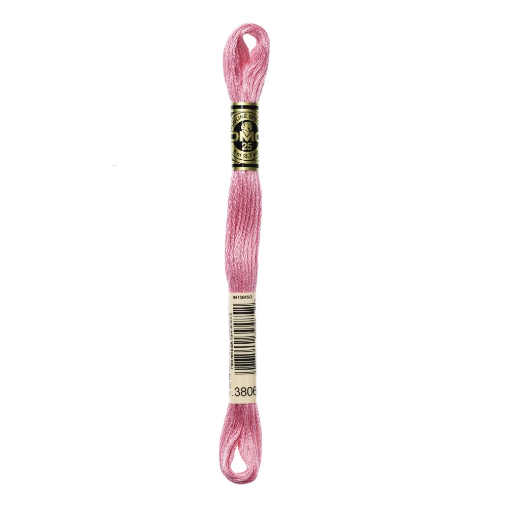 DMC 3806 Six-Strand Floss – Light Cyclamen Pink DMC 3806 Six-Strand Floss – Light Cyclamen Pink