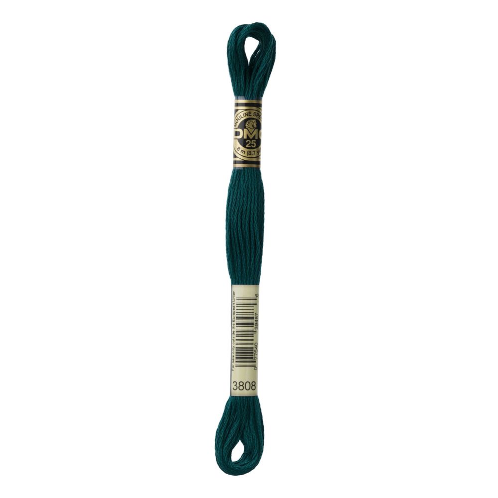DMC 3808 Six-Strand Floss – Ultra Very Dark Turquoise