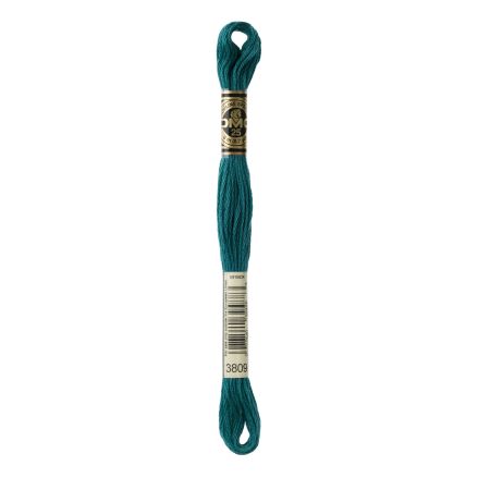 DMC 3809 Six-Strand Floss – Very Dark Turquoise