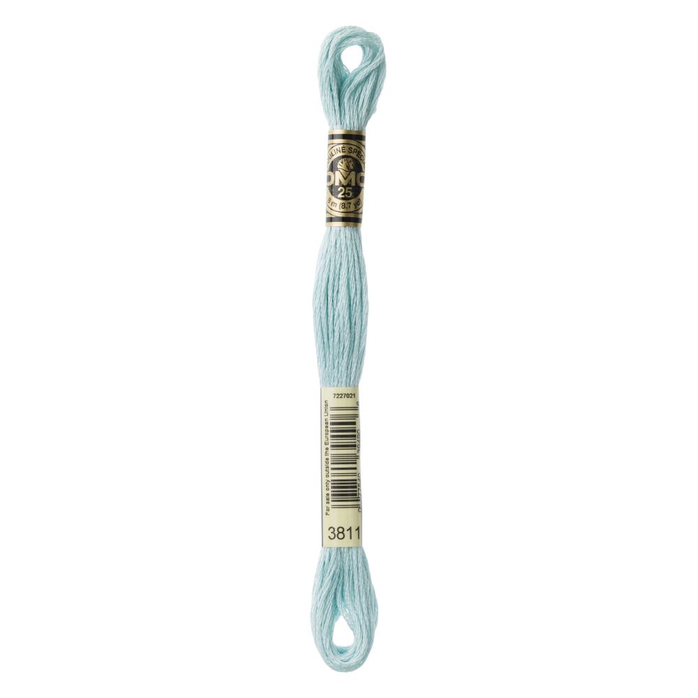DMC 3811 Six-Strand Floss – Very Light Turquoise