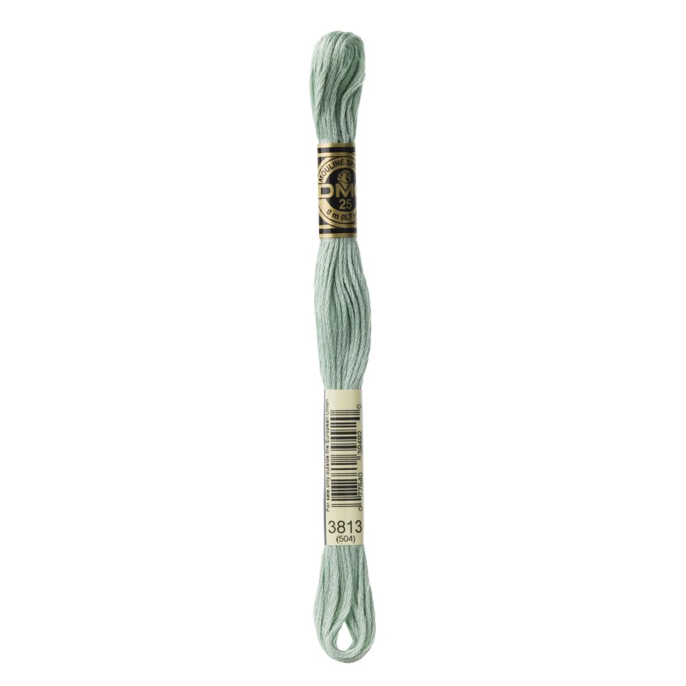 DMC 3813 Six-Strand Floss – Light Blue Green DMC 3813 Six-Strand Floss – Light Blue Green