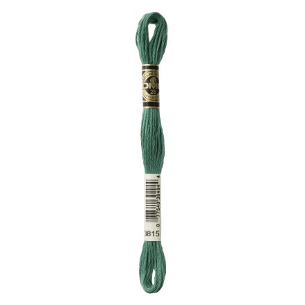 DMC 3815 Six-Strand Floss – Dark Celadon Green
