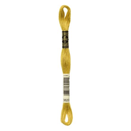 DMC 3820 Six-Strand Floss – Dark Straw