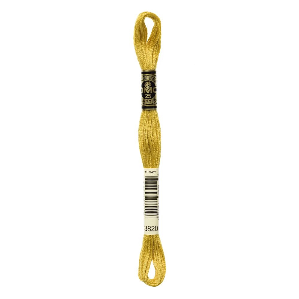 DMC 3820 Six-Strand Floss – Dark Straw DMC 3820 Six-Strand Floss – Dark Straw