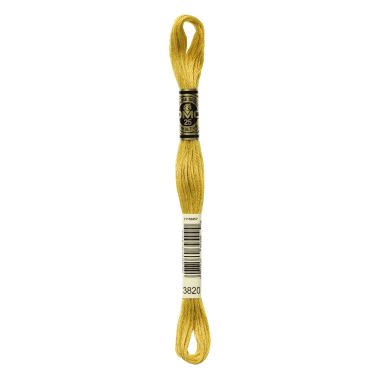 DMC 3820 Six-Strand Floss – Dark Straw