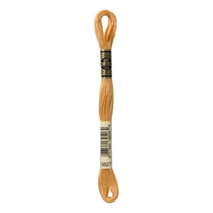 DMC 3827 Six-Strand Floss – Pale Golden Brown