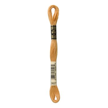 DMC 3827 Six-Strand Floss – Pale Golden Brown