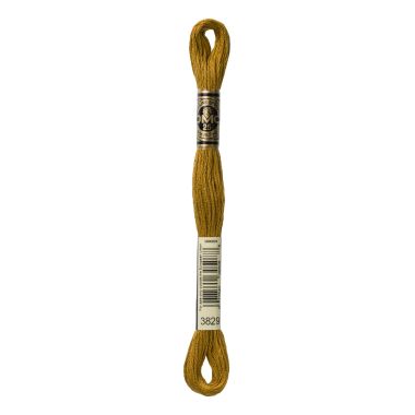 DMC 3829 Six-Strand Floss – Very Dark Old Gold