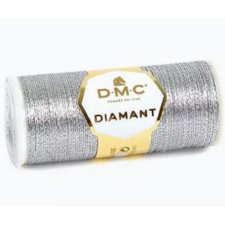 Metallic Threads Diamant Grande Dark Silver, G415, DMC