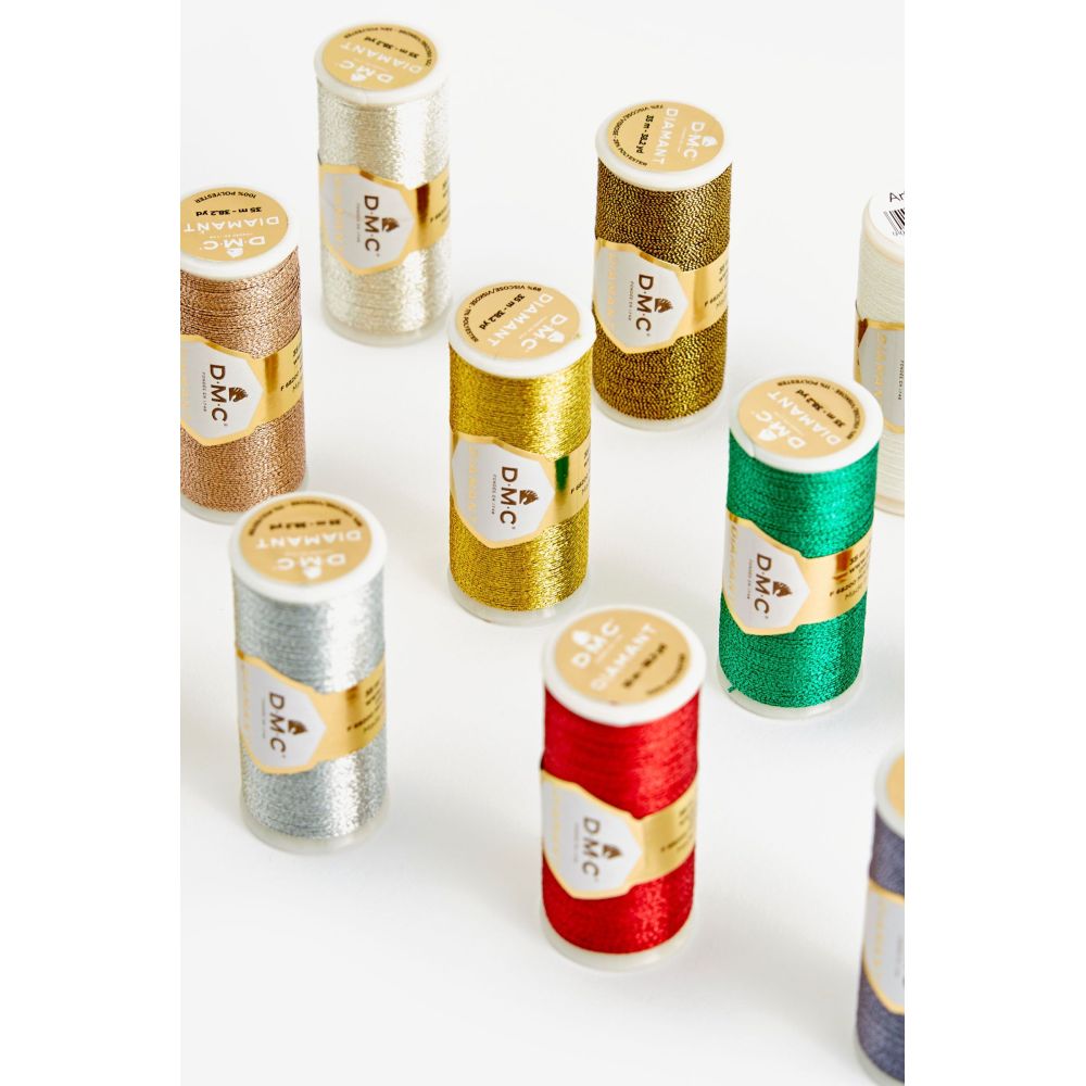 Metallic Threads Diamant Grande Dark Gold, G3852, DMC