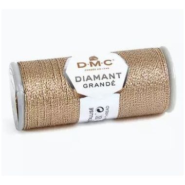 Metallic threads Diamant Grande old rose, G225, DMC