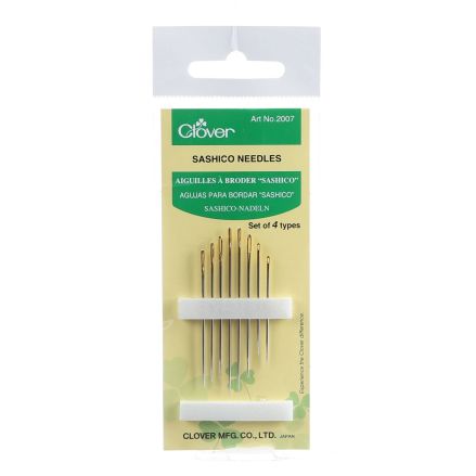 Clover Sashiko Needles 2007 – 8 pcs, Assorted