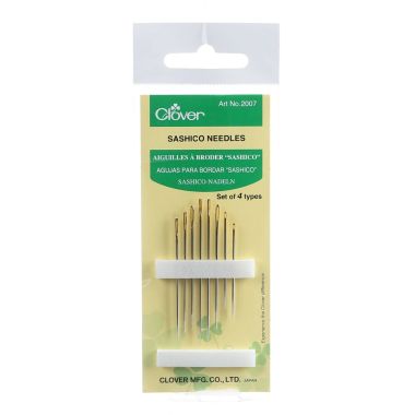 Clover Sashiko Needles 2007 – 8 pcs, Assorted