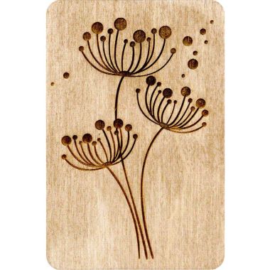 Organizer plywood for needles with magnetic lid, 2.36"x3.5" IN, ZBN-035