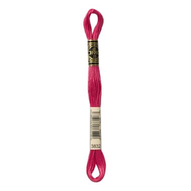 DMC 3832 Six-Strand Floss – Medium Raspberry