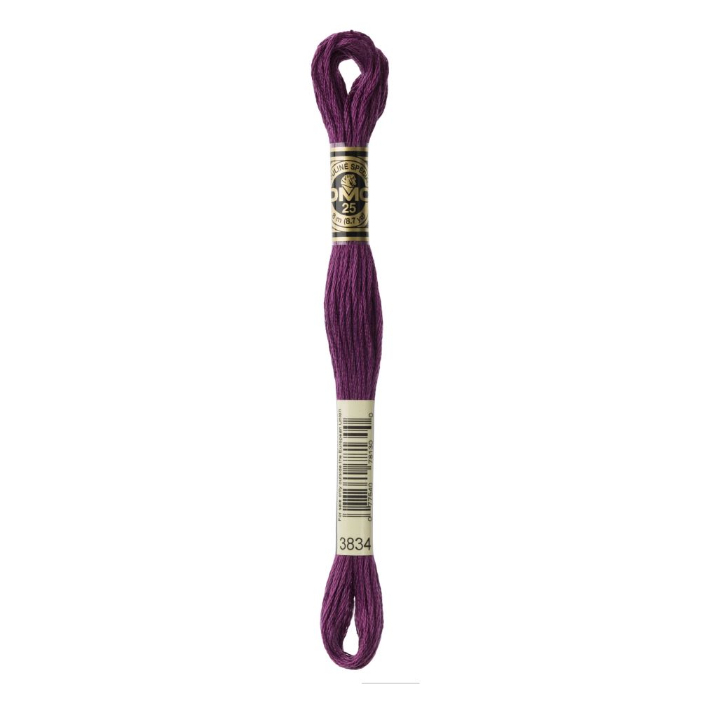 DMC 3834 Six-Strand Floss – Dark Grape DMC 3834 Six-Strand Floss – Dark Grape
