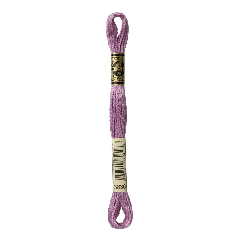 DMC 3836 Six-Strand Floss – Light Grape
