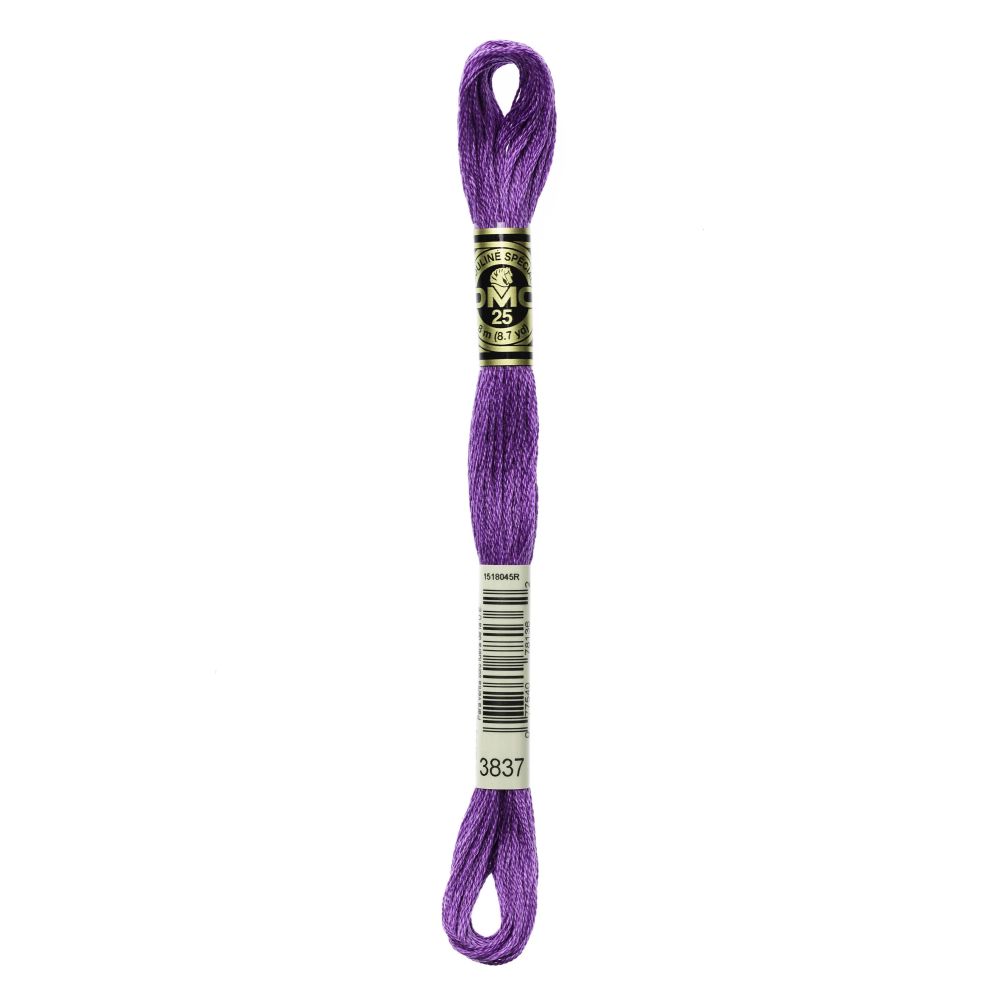 DMC 3837 Six-Strand Floss – Ultra Dark Lavender DMC 3837 Six-Strand Floss – Ultra Dark Lavender