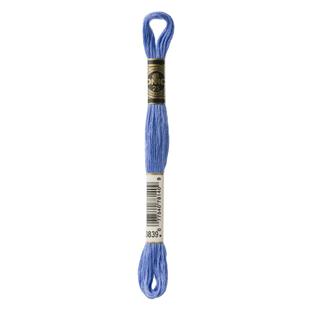 DMC 3839 Six-Strand Floss – Medium Lavender Blue DMC 3839 Six-Strand Floss – Medium Lavender Blue