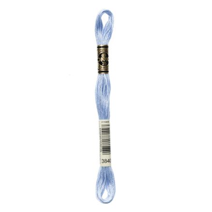 DMC 3840 Six-Strand Floss – Light Lavender Blue