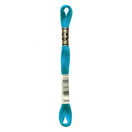 DMC 3844 Six-Strand Floss – Dark Bright Turquoise