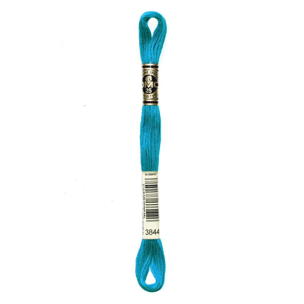 DMC 3844 Six-Strand Floss – Dark Bright Turquoise