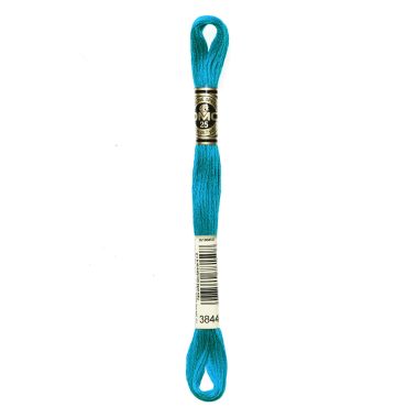 DMC 3844 Six-Strand Floss – Dark Bright Turquoise