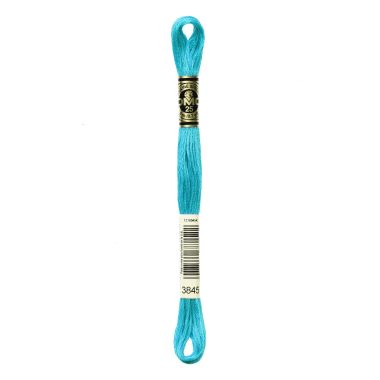 DMC 3845 Six-Strand Floss – Medium Bright Turquoise