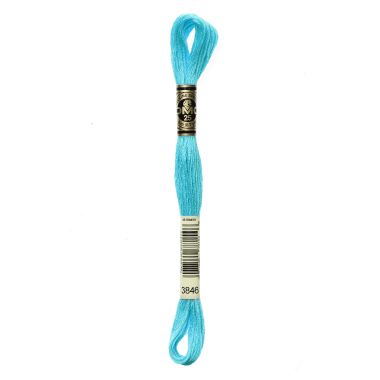 DMC 3846 Six-Strand Floss – Light Bright Turquoise