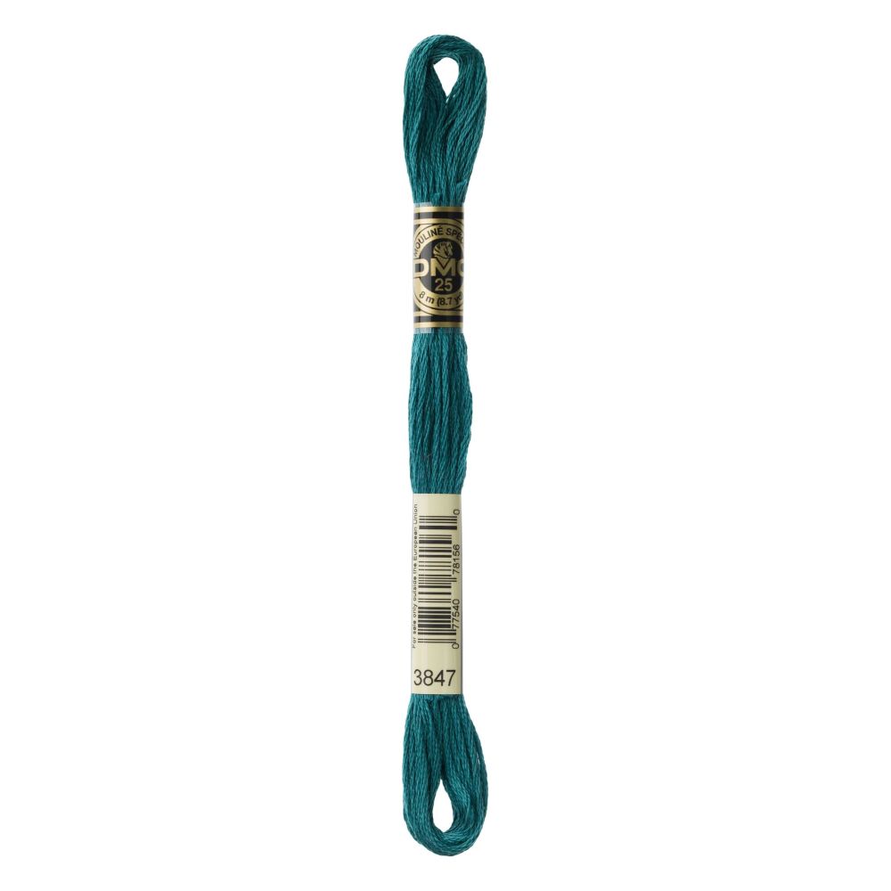 DMC 3847 Six-Strand Floss – Dark Teal Green DMC 3847 Six-Strand Floss – Dark Teal Green
