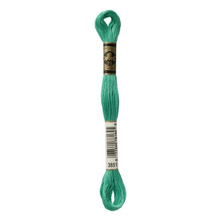 DMC 3851 Six-Strand Floss – Light Bright Green