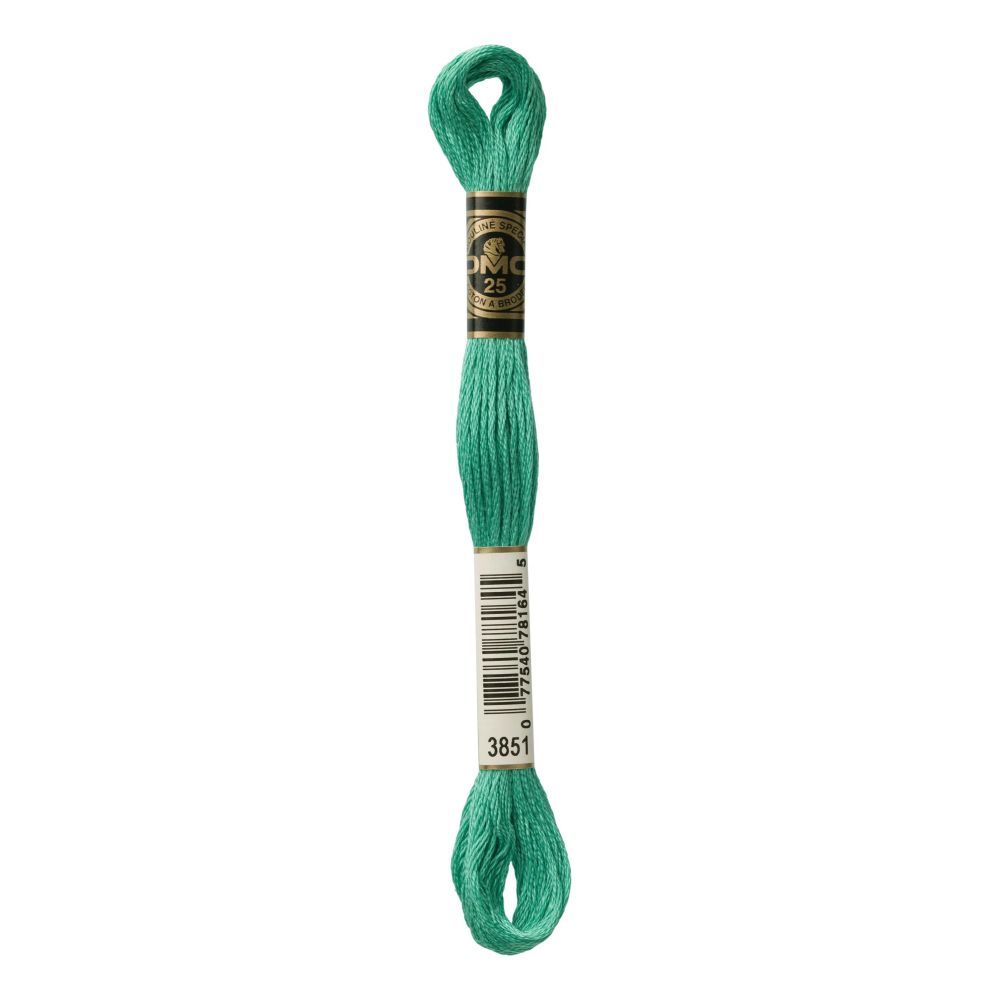 DMC 3851 Six-Strand Floss – Light Bright Green
