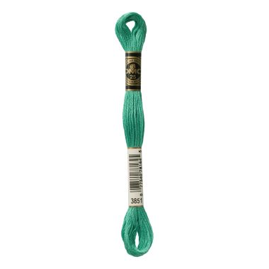 DMC 3851 Six-Strand Floss – Light Bright Green