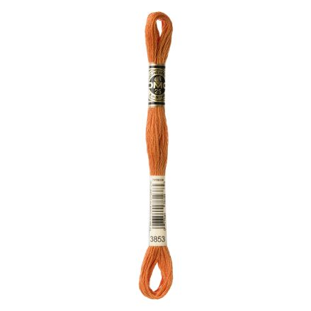 DMC 3853 Six-Strand Floss – Dark Autumn Gold